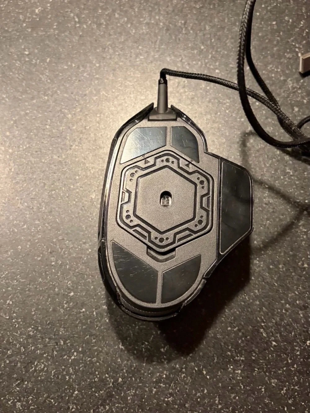 Corsair Black Wired Gaming Mouse with Braided Cable